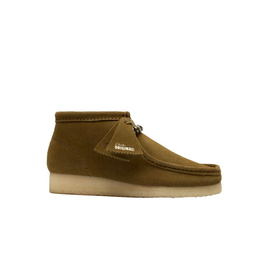 Clarks Boots Wallabee Mens Green 26182801